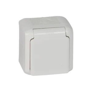 Πρίζα Σούκο Επίτοιχη Λευκό IP44