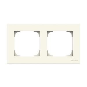 Πλαίσιο 2 Θέσεων Λευκό