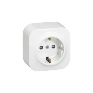 Πρίζα Σούκο Λευκό IP20