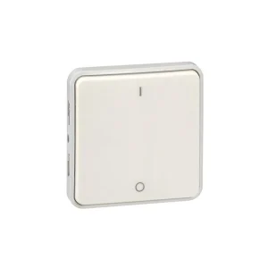 Μηχανισμός Διακόπτη Διπολικού Λευκός IP55