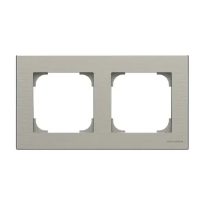Πλαίσιο 2 Θέσεων Ανοξείδωτο Ατσάλι