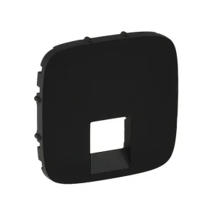 Πλακίδιο RJ11/RJ45 Μαύρο