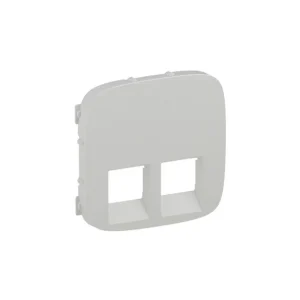 Πλακίδιο Διπλή RJ11/RJ45 Λευκό