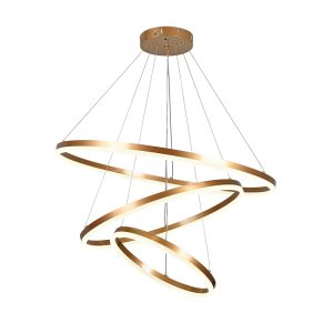 Inlight Κρεμαστό φωτιστικό LED 100W 3CCT (by switch on base) D:60cm