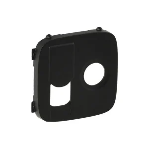 Πλακίδιο TV-RJ45 Μαύρο