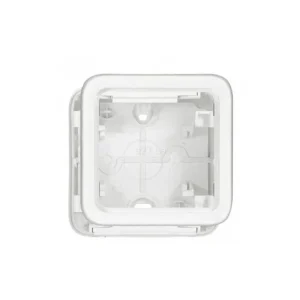 Κουτί Επίτοιχο 1 Στοιχείου Arctic White IP55