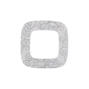 Πλαίσιο 1 Στοιχείου Χρώμιο Narcis