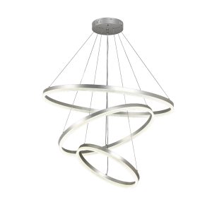 Inlight Κρεμαστό φωτιστικό LED 100W 3CCT (by switch on base) D:60cm