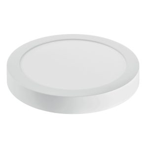 InLight LED Mounted Panel 20watt Στρογγυλό 4000Κ Φυσικό Λευκό D:22,5cm