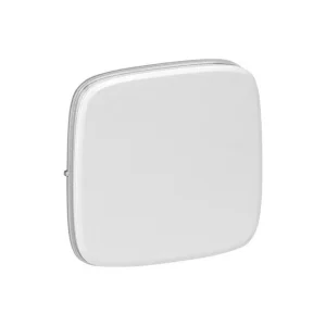 Valena Allure Πλακίδιο Διακόπτη Aπλού & Αλέ-Ρετούρ Αλουμίνιο