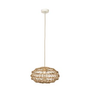 InLight Κρεμαστό Φωτιστικό από σχοινί 1xE27 D:35cm