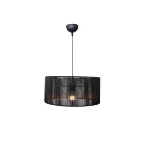 Inlight Κρεμαστό φωτιστικό με καπέλο απο ίνα 1xE27 D:40cm