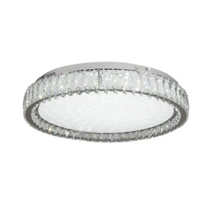 InLight Πλαφονιέρα οροφής από χρώμιο μέταλλο και κρύσταλλα