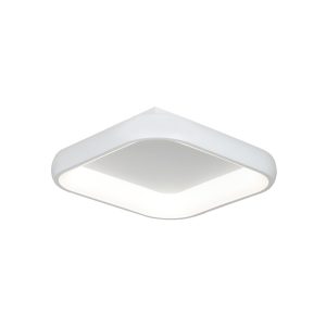 InLight Πλαφονιέρα οροφής LED 40W 3CCT από λευκό μέταλλο και ακρυλικό D:45cm
