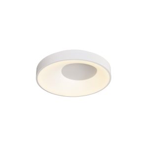 Inlight Πλαφονιέρα οροφής LED 36W 3CCT από λευκό μέταλλο και ακρυλικό D:48cm