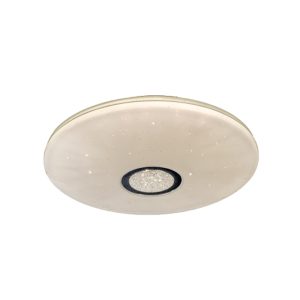 InLight Πλαφονιέρα οροφής LED 24W 4000K από λευκό ακρυλικό D:40cm