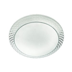 InLight Πλαφονιέρα οροφής LED 24W 4000K από λευκό ακρυλικό D:40cm