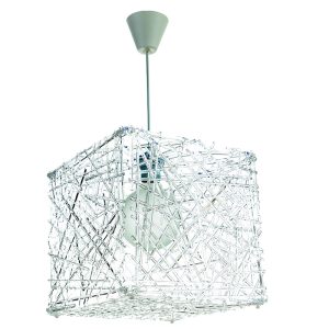 InLight Κρεμαστό φωτιστικό από διάφανο plexiglass 1XE27 D:30cm