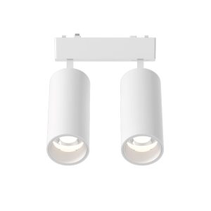 InLight Φωτιστικό LED 2x9W 3CCT για Ultra-Thin μαγνητική ράγα σε λευκή απόχρωση D:16cmX4,4cm (T05205-WH)