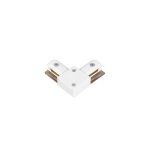 InLight Σύνδεσμος L Λευκός Μονοφασικής Ράγας