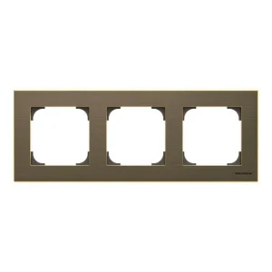 Πλαίσιο 3 Θέσεων Χρυσό