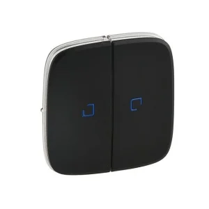 Πλακίδιο Κομμυτατέρ Φωτεινό Μαύρο