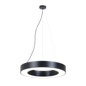 InLight Κρεμαστό φωτιστικό LED 60W 3000K σε μαύρη απόχρωση D:100cm