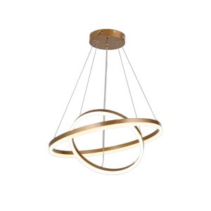 Inlight Κρεμαστό φωτιστικό LED 58W 3CCT (by switch on base) D:60cm