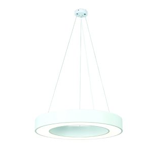 InLight Κρεμαστό φωτιστικό LED 40W 4000K σε λευκή απόχρωση D:60cm