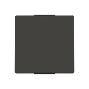 Μετώπη Απλού Διακόπτη Μαύρο