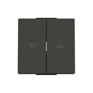 Μετώπη Ρολών Πλήκτρου Μαύρο