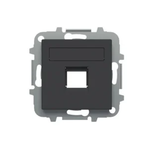 Μετώπη Τηλεφώνου/Data 1 Γραμμής Μαύρο 8518.1