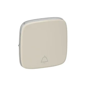 Πλακίδιο Διακόπτη με Σύμβολο Κουδούνι Ιβουάρ