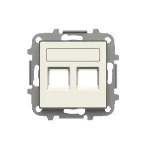 Μετώπη Τηλεφώνου 2 Γραμμών Λευκό