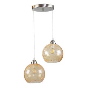 InLight Κρεμαστό φωτιστικό από κρακελέ γυαλί