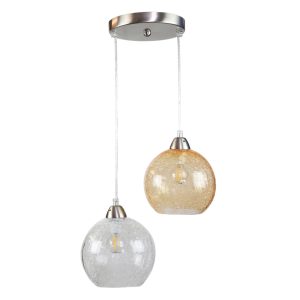 InLight Κρεμαστό φωτιστικό από κρακελέ γυαλί