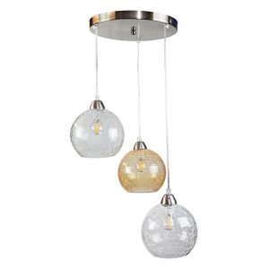 InLight Κρεμαστό φωτιστικό από κρακελέ γυαλί