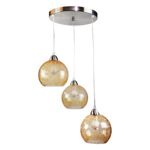 InLight Κρεμαστό φωτιστικό από κρακελέ γυαλί