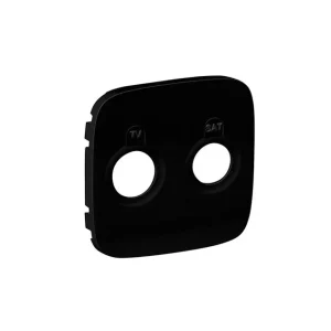 Πλακίδιο TV-SAT Μαύρο