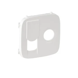 Πλακίδιο Πρίζας TV+RJ45 Λευκό