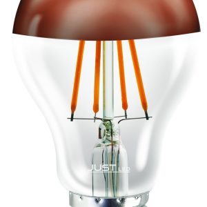 JUST LED JUSTLed-LED Filament Ε27 A60 8W 3000K Θερμό Copper