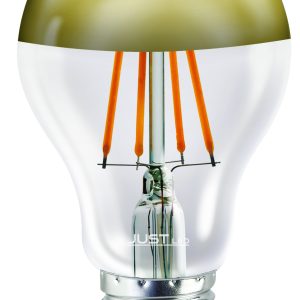 JUST LED JUSTLed-LED Filament Ε27 A60 8W 3000K Θερμό Golden