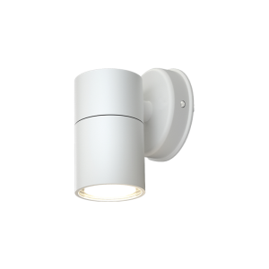 it-Lighting Eklutna 1xGU10 Outdoor Wall Lamp White D:11.3cmx11.3cm