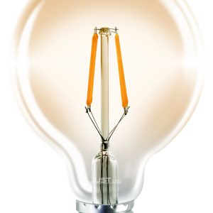 JUST LED JUSTLed-LED Filament Ε27 G95 10W 3000K Θερμό Amber Dimmable
