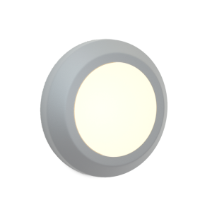 it-Lighting Jocassee LED 3.5W 3CCT ΕΞΩΤΕΡΙΚΟ ΦΩΤΙΣΤΙΚΟ ΤΟΙΧΟΥ ΓΚΡΙ D:15cmx2.7cm