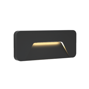 it-Lighting Kentucky LED 3W 3CCT ΕΞΩΤΕΡΙΚΟ ΦΩΤΙΣΤΙΚΟ ΤΟΙΧΟΥ ΑΝΘΡΑΚΙ D:22cmx8cm