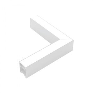 Inlight Γωνιακός σύνδεσμος LED 10W 3CCT σε λευκή απόχρωση D:16,5cmX16,5cm (L006-WH)