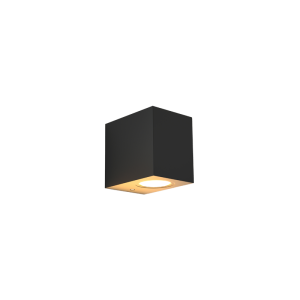 it-Lighting Norman 1xGU10 ΕΠΙΤΟΙΧΙΟ ΕΞΩΤΕΡΙΚΟ ΦΩΤΙΣΤΙΚΟ ΑΝΘΡΑΚΙ D:8cmx7cm