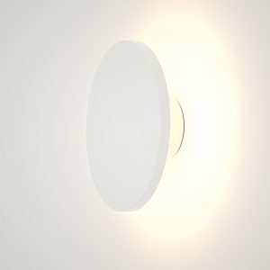 it-Lighting Geneva Φωτιστικό Τοίχου Εξωτερικού Χώρου LED 8W 3CCT Λευκό D:17cmx5.5cm
