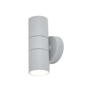 it-Lighting Ouachita 2xGU10 Outdoor Up-Down Wall Lamp Grey D15.2cmx11.3cm